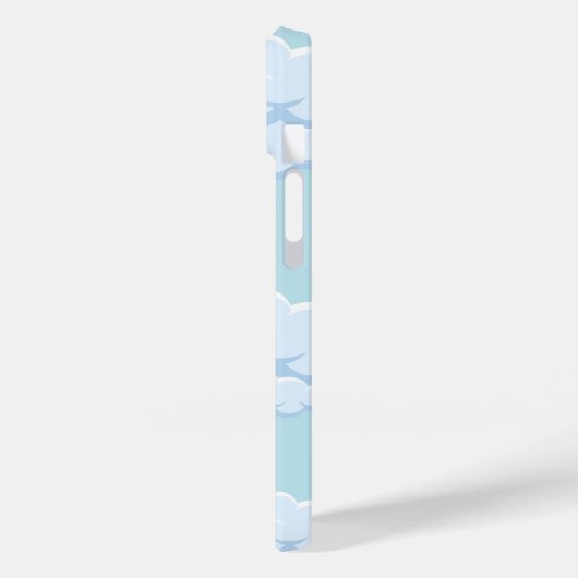 Sky's The Limit – Motivational iPhone 14 Case (Rückseite / Links)