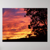 Skyscape-Farbe Poster (Vorne)