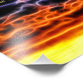 Skyscape Fotodruck (Ecke)