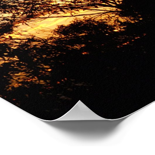 Skyscape-Geschenkposter Poster (Ecke)