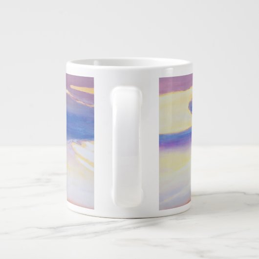 Skyscape Jumbo-Tasse (Rückseite)