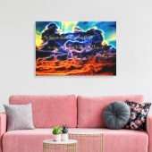 Skyscape Leinwanddruck (Insitu (Wohnzimmer))