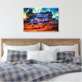 Skyscape Leinwanddruck (Insitu (Schlafzimmer))