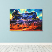 Skyscape Leinwanddruck (Insitu (Holzboden))