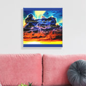Skyscape Leinwanddruck (Insitu (Wohnzimmer))