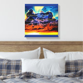 Skyscape Leinwanddruck (Insitu (Schlafzimmer))