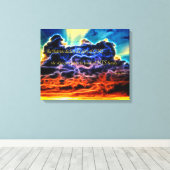 Skyscape Leinwanddruck (Insitu (Holzboden))