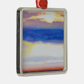 Skyscape Ornament Aus Metall (Rechts)