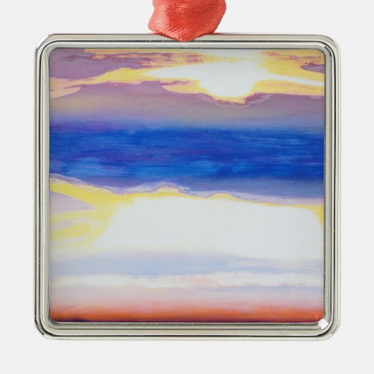 Skyscape Ornament Aus Metall (Vorne)