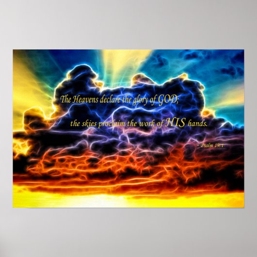 Skyscape Poster (Vorne)