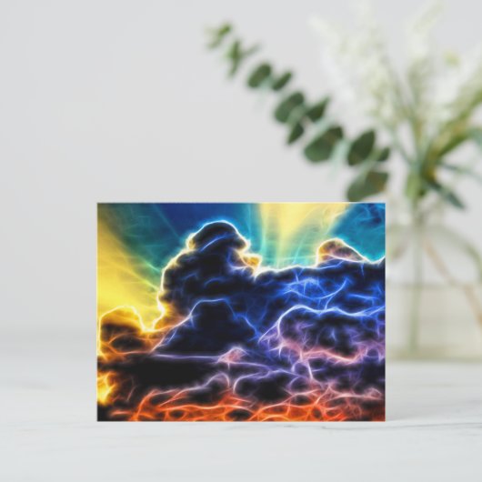 Skyscape Postkarte (Stehend Vorderseite)