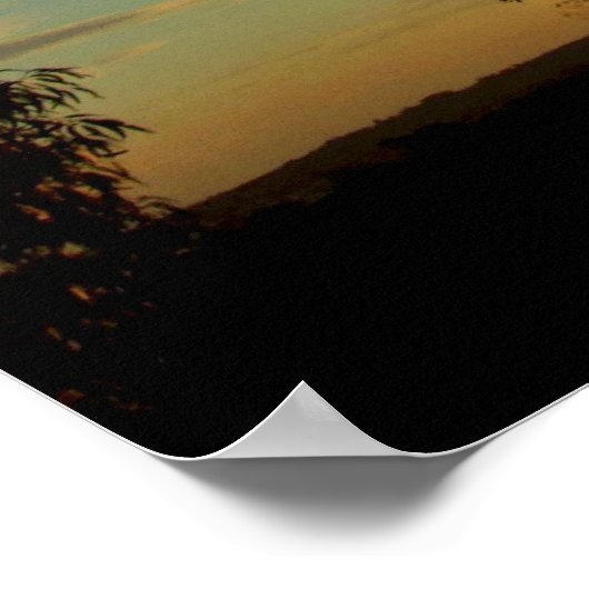 Skyscape Sparkle Poster (Ecke)