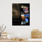 Skyscapes 2005 Kalender Poster (Küche)