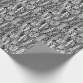 Skyscraper City Isometric Seamless Texture Geschenkpapier (Ecke)