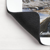 SkySeaRoadSnow - Maus-Pad Mousepad (Ecke)