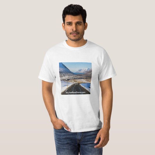 SkySeaRoadSnow - T - Shirt - Typ (Vorne ganz)