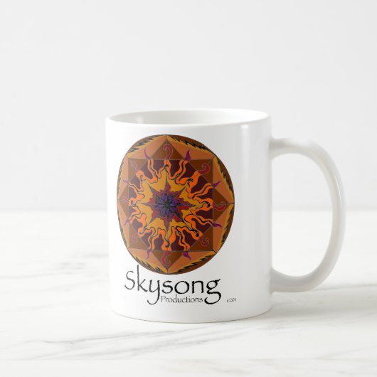 Skysong Logo Kaffeetasse (Rechts)