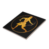 SKYTHIAN ARCHER Tondo Griechisch Dachrot Abbildung Fliese (Seite)