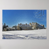 Skytop Lodge nach dem Schneeplakat Poster (Vorne)