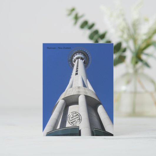 Skytower (Neuseeland) Postkarte (Stehend Vorderseite)