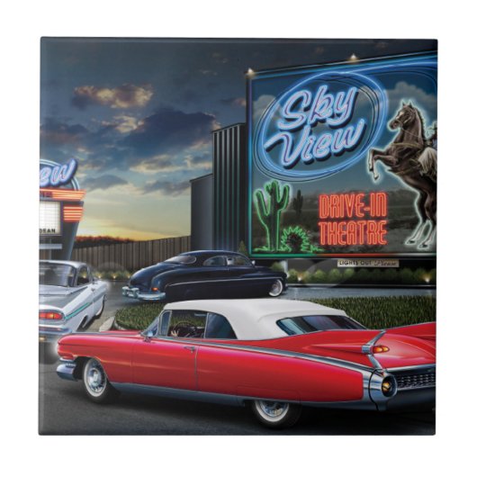 Skyview Antrieb herein Fliese (Vorderseite)