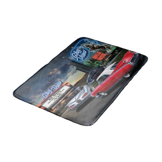 Skyview Antrieb in 2 Badematte (Schrägansicht)