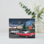 Skyview Drive Postkarte (Stehend Vorderseite)