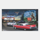 Skyview Drive Rechteckiger Aufkleber (Vorderseite)