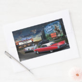 Skyview Drive Rechteckiger Aufkleber (Umschlag)