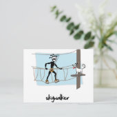 "Skywalker" Postkarte (Stehend Vorderseite)