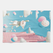 Skyward Bound Kittens Geschirrtuch (Horizontal)