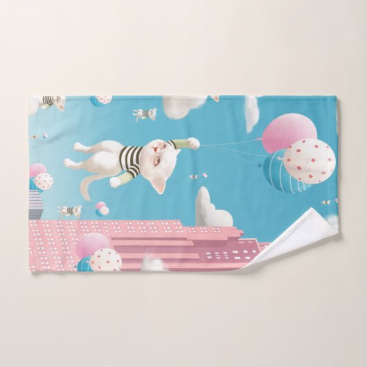 Skyward Bound Kittens Handtuch (Handtuch)