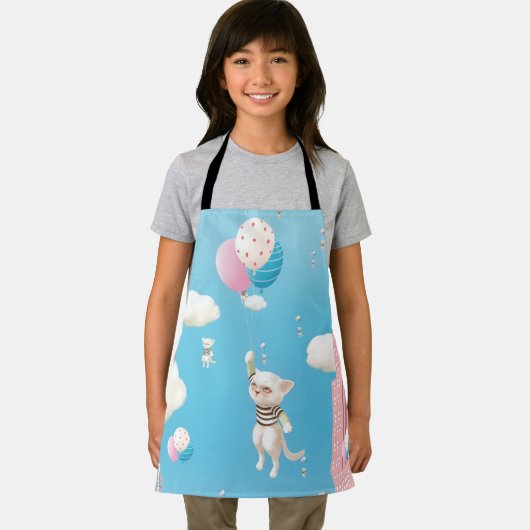 Skyward Bound Kittens Schürze (Insitu)