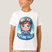 Skyward Dreams: Future Pilot T-Shirt (Vorderseite)
