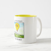 Skyward Over Albuquerque Zweifarbige Tasse (VorderseiteRechts)