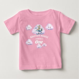Skyward Soiree: Teddy Bear Adventure T - Shirt