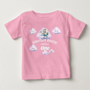 Skyward Soiree: Teddy Bear Adventure T - Shirt