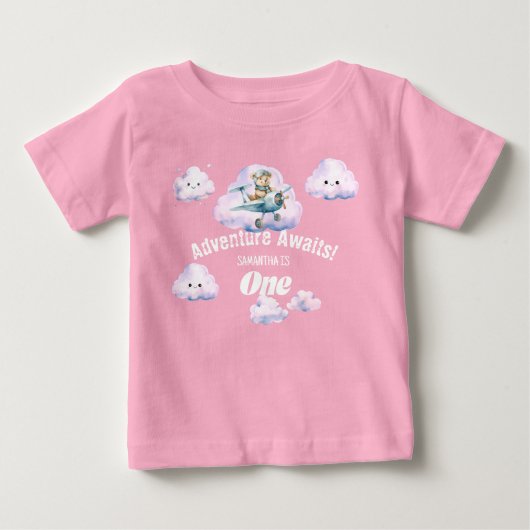 Skyward Soiree: Teddy Bear Adventure T - Shirt (Vorderseite)
