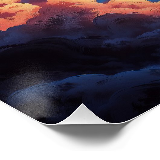 Skywarden Warrior Archangel Michael Poster (Ecke)