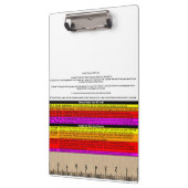 SKYWARN Klemmbrett mit Schnellnachweis u. (Links)