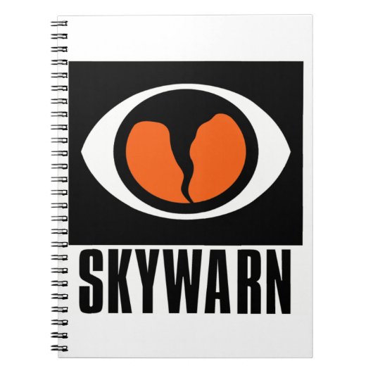 SKYWARN Notizbuch Notizblock (Vorderseite)
