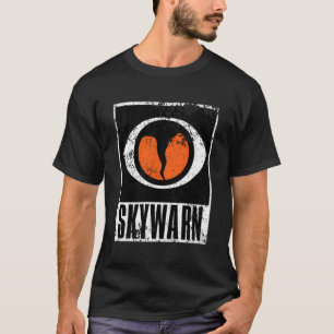 Skywarn Storm Spotter Distresser Grunge T-Shirt