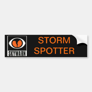 SKYWARN Sturm-Aufklärer-Autoaufkleber Autoaufkleber