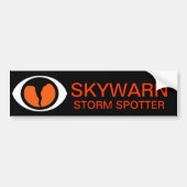 SKYWARN Sturm-Aufklärer-Autoaufkleber Autoaufkleber (Vorne)