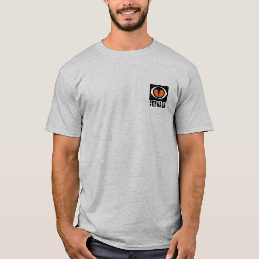 SKYWARN T-Shirt mit Logo auf nur Front (Vorderseite)