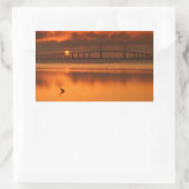 Skyway Bridge Rechteckiger Aufkleber (Tasche)