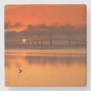 Skyway Brücke Steinuntersetzer