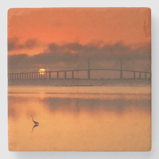 Skyway Brücke Steinuntersetzer (Vorderseite)