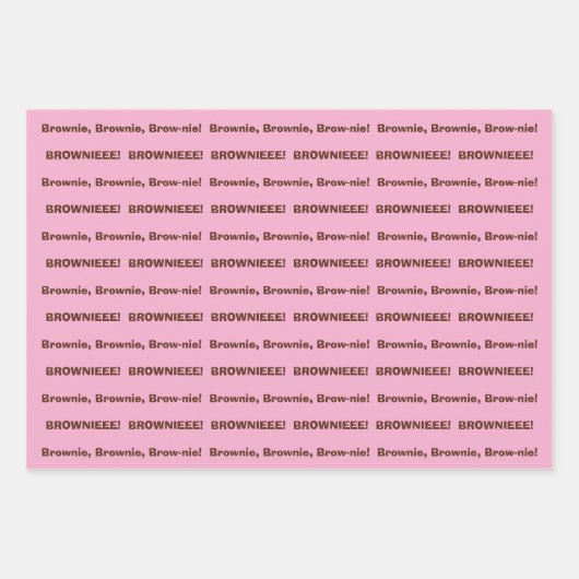 SKZ BROWNIEEE! Geschenkverpackung Geschenkpapier Set (Vorderseite)