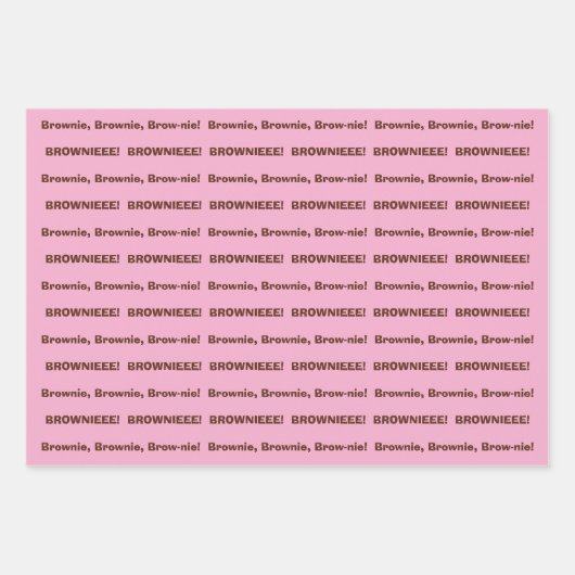 SKZ BROWNIEEE! Gift Wrap Geschenkpapier Set (Vorderseite 3)